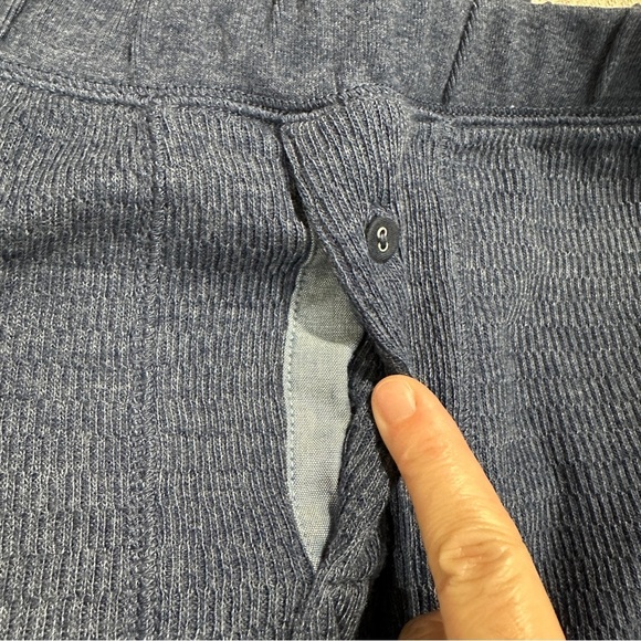 Gap thermal sweatpants, button fly, men's XL, new, cozy - Picture 4 of 11